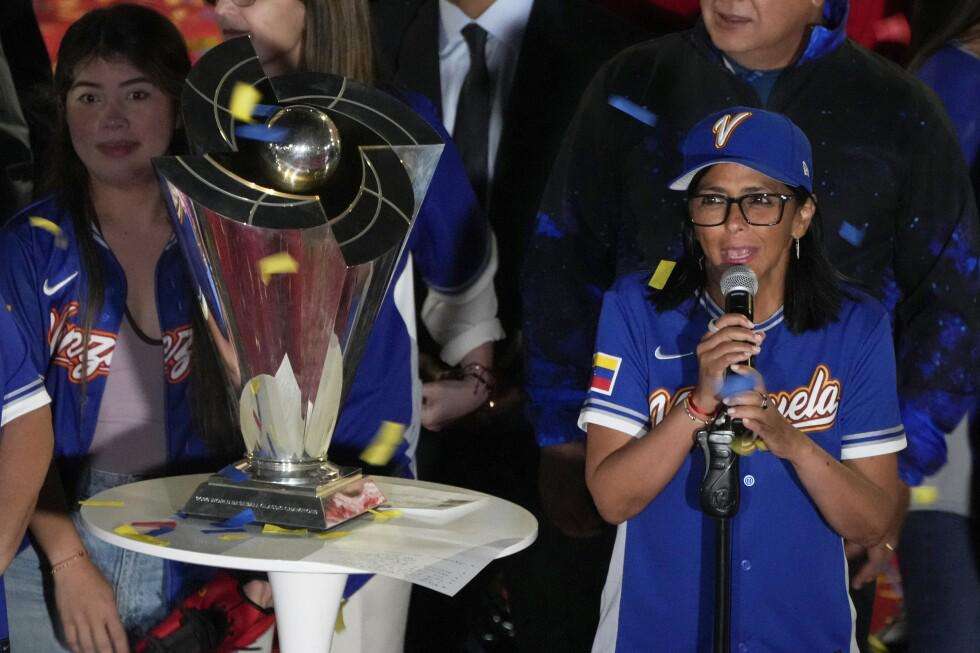 image for US lifts sanctions on Venezuela’s acting President Delcy Rodríguez
