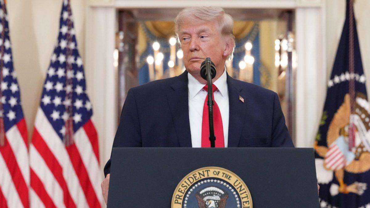 image for Trump’s croaky and absurd Iran speech shows just how badly the war is going