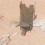 image for Ejection chair of downed F15 plane over Iran today
