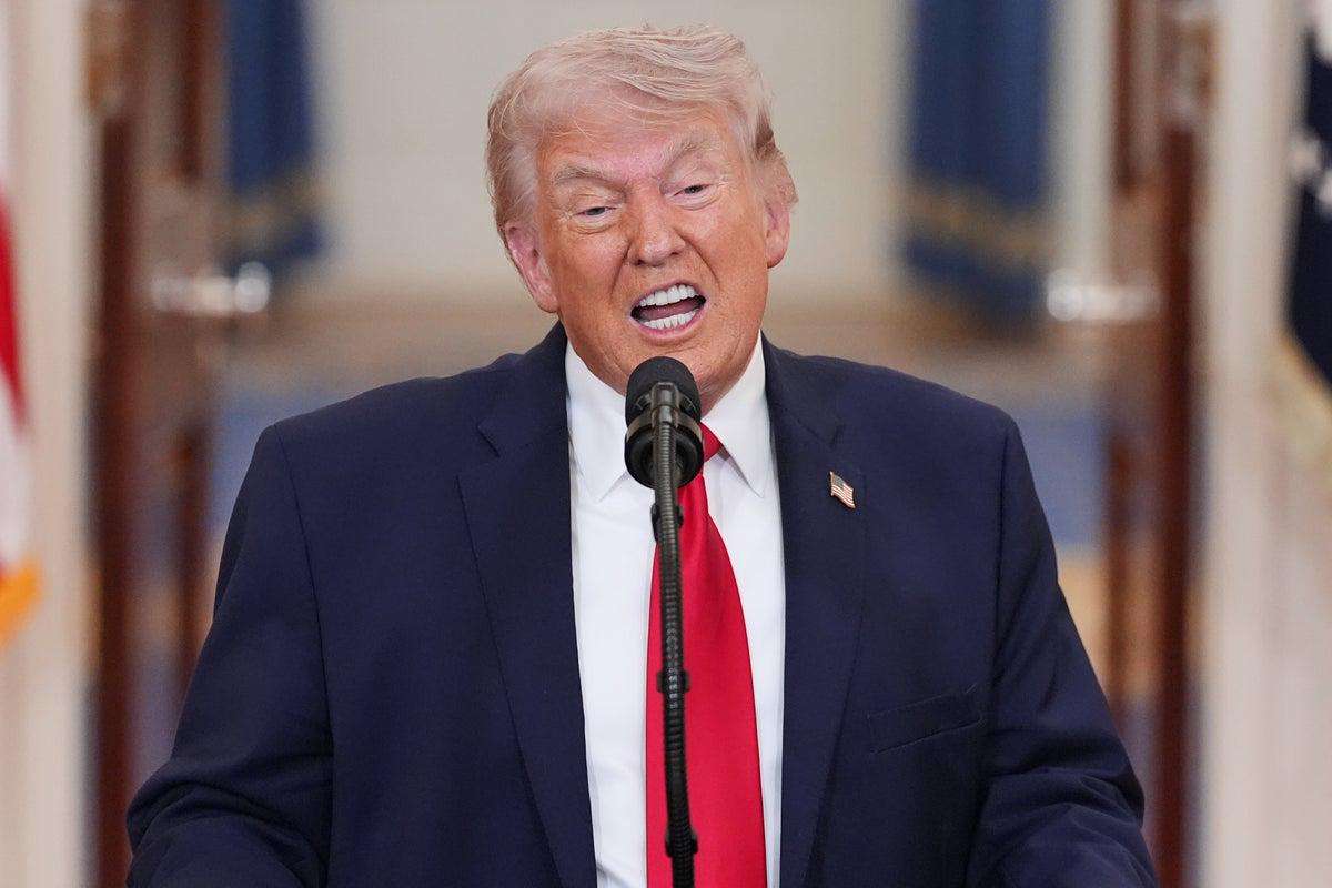 image for Trump warns he’ll ‘reign down hell’ on Iran within 48 hours unless Strait of Hormuz is opened and peace deal is made