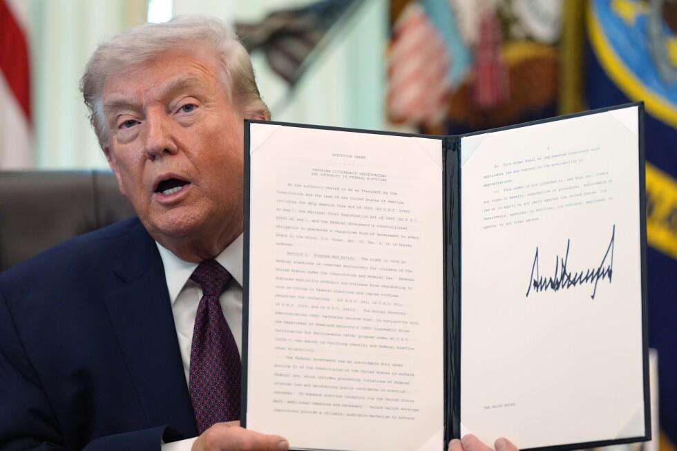 image for Democrats sue to block Trump’s executive order targeting mail ballots