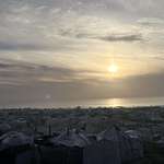 image for [OC]sunset in Gaza with tents!
