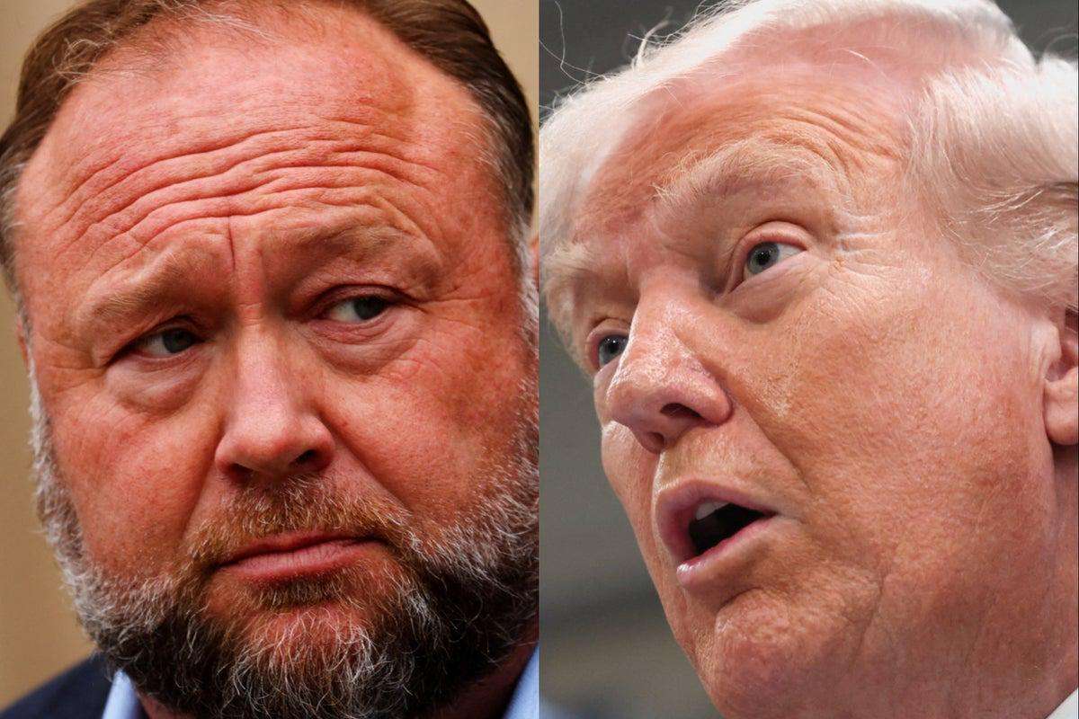 image for Alex Jones joins calls to remove Trump from office over Iran threats: ‘How do we 25th Amendment his a**?’