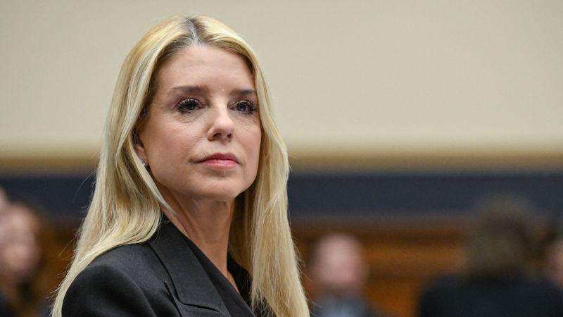 image for Justice Department says Bondi won’t appear for Epstein deposition now that she’s no longer attorney general