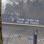 image for [OC] THANK TRUMP FOR HIGH GAS PRICES - Akron, OH 4/10/26