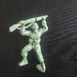 image for Found this little guy whilst digging the garden today. Lost in battle approximately 30+ years ago.