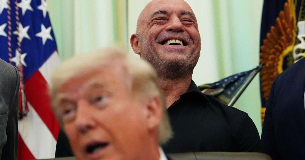 image for Trump signs executive order on psychedelic drugs — with Joe Rogan by his side