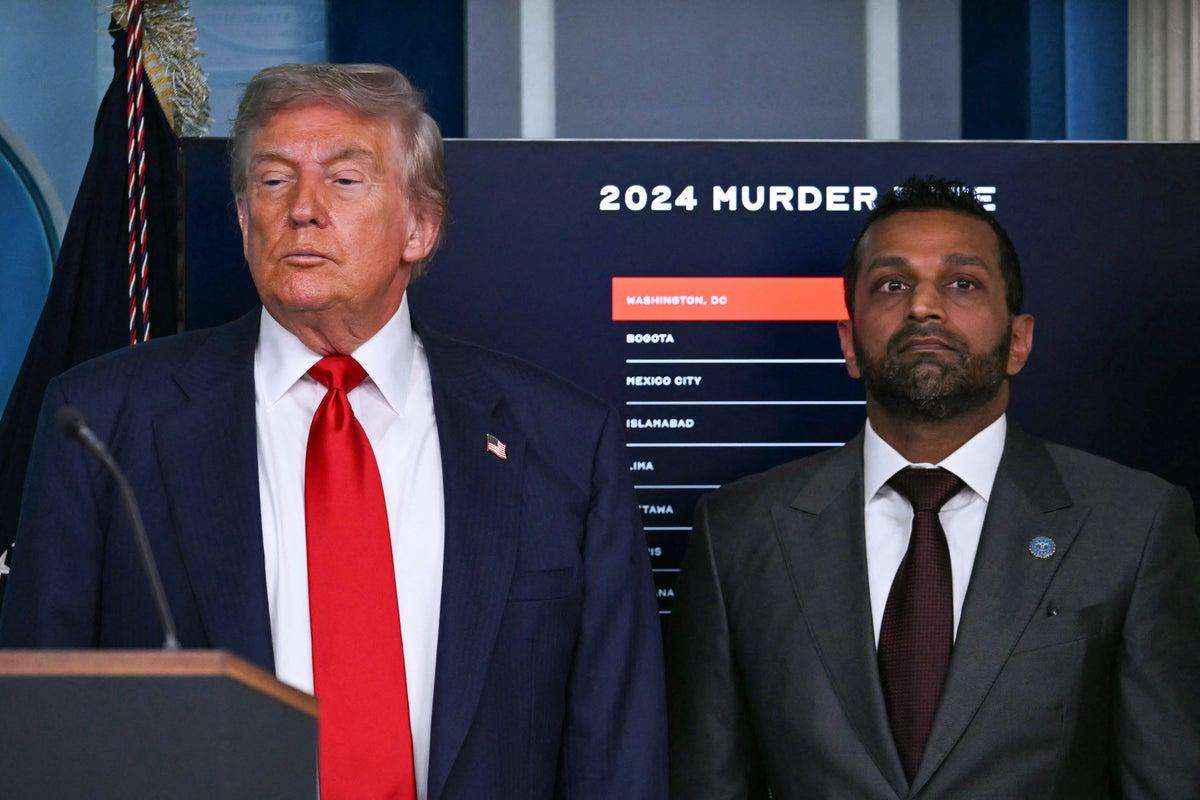 image for White House officials ‘openly discuss’ firing Kash Patel, journalist says, as FBI chief threatens to sue over report about ‘excessive drinking’