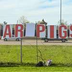 image for [OC] WAR PIGS - Sen Jon Husted (OH-R) greeted in Eastlake, Oh 4/17/2026
