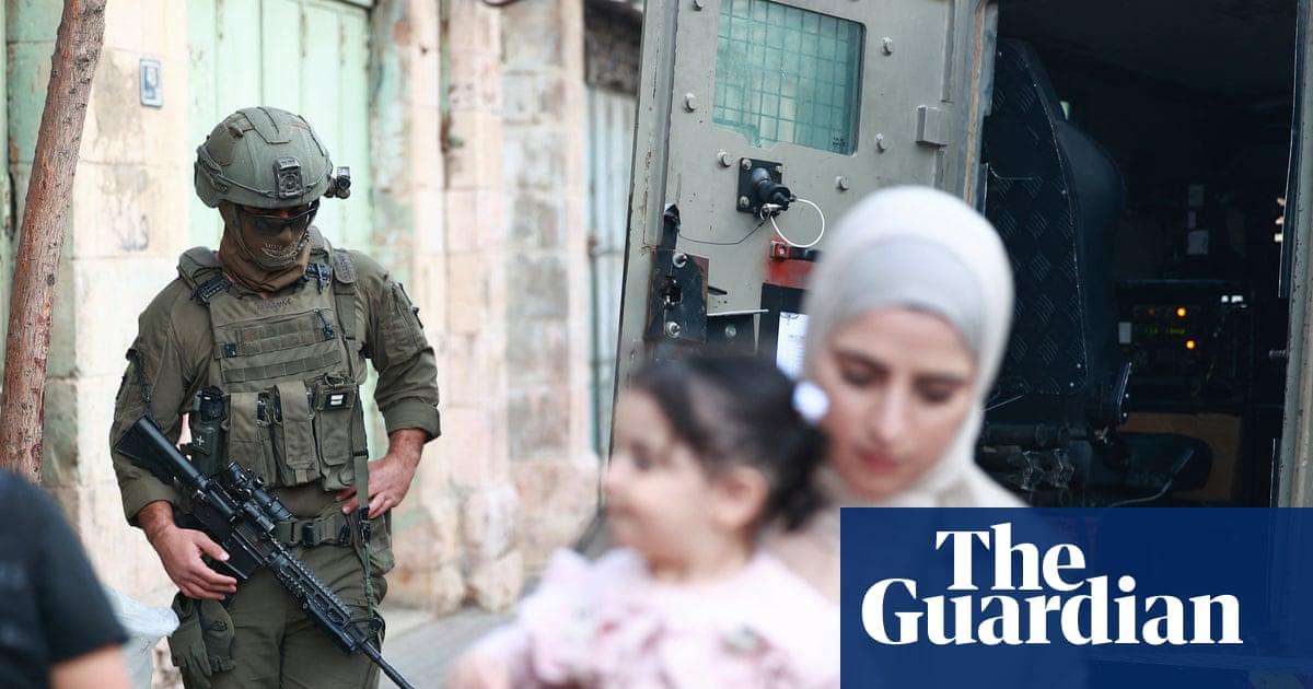 image for Israeli soldiers using sexual assault to force Palestinians out of West Bank, report says