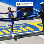 image for John Korir sets new Boston Marathon record [OC]