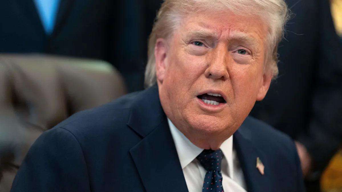 image for Donald Trump threatens ‘big tariff’ on UK over digital tax on US tech firms