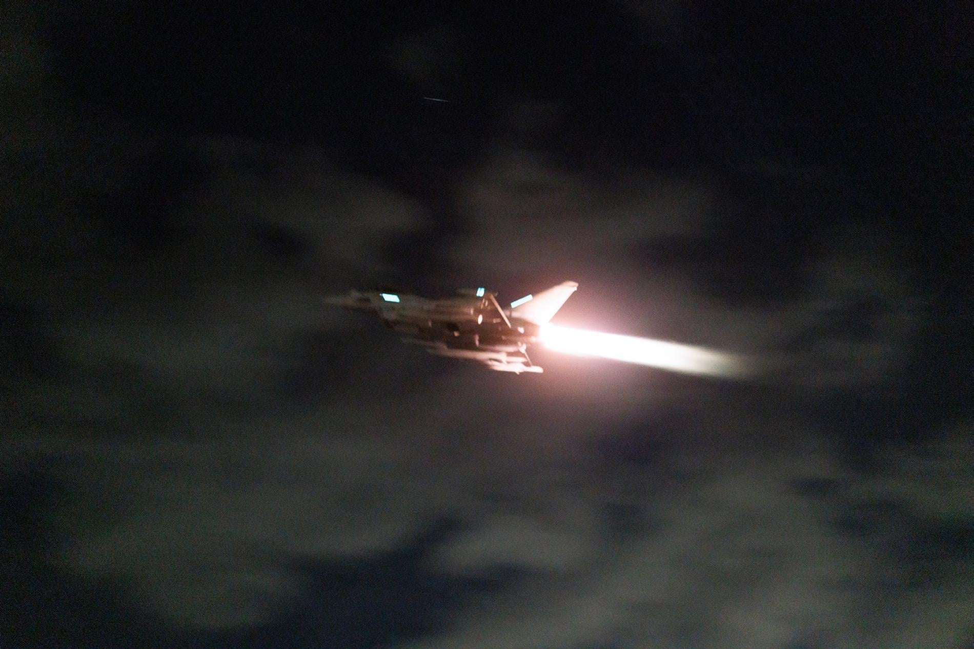 image for UK rejects suggestion British jets downed Russian drones