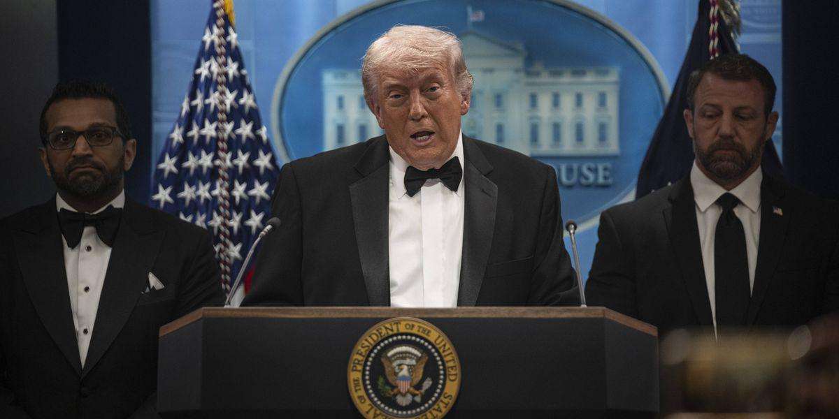 image for 'We Need the Ballroom': Trump Uses Shooting Outside White House Correspondents' Dinner to Boost Corrupt Project
