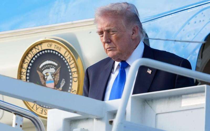 image for Shots fired as gunman charges toward ballroom at White House correspondents’ dinner. Trump unharmed