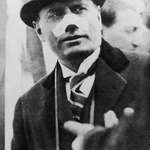 image for Benito Mussolini bandaged his nose after an assassination attempt in 1926
