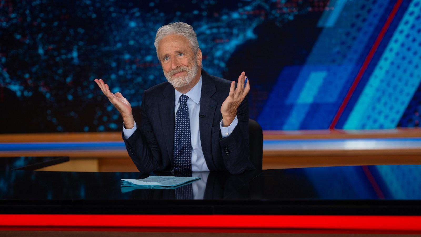 image for Jon Stewart Reflects on White House Correspondents’ Dinner: ‘Like Most Things in America, It Was Interrupted by Gunfire’