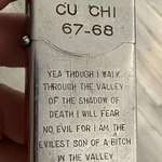 image for OC. A lighter from the Vietnam War 1967.