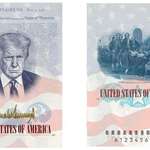 image for New US passport commemorating 250 years of independence from a monarch.
