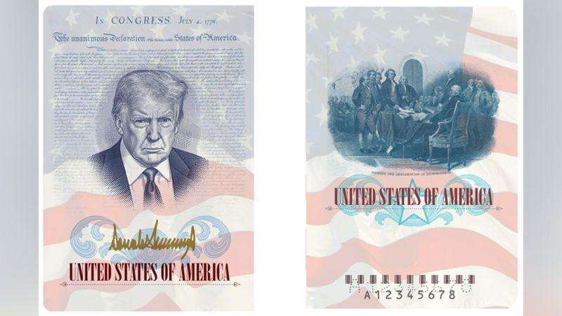 image for US to issue passports featuring Trump’s picture to commemorate America’s 250th anniversary