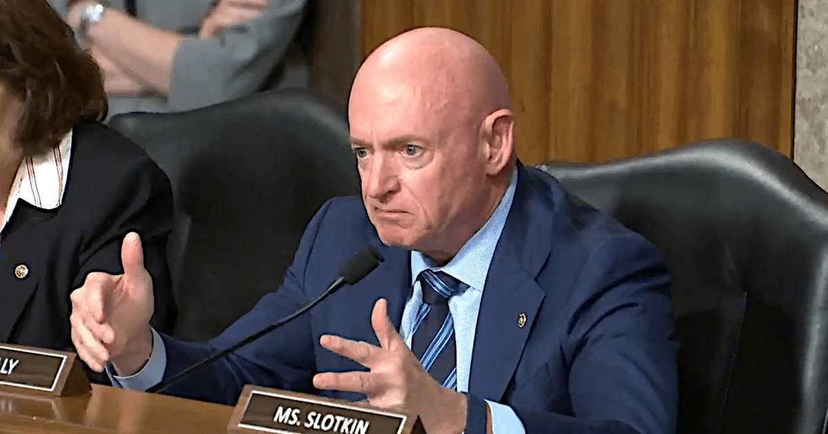 image for "You are not right for this job": Senator Mark Kelly grills Secretary Pete Hegseth in SASC hearing