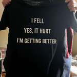 image for My wife fell and broke her vertebrae. This is the t-shirt I got for her (OC)