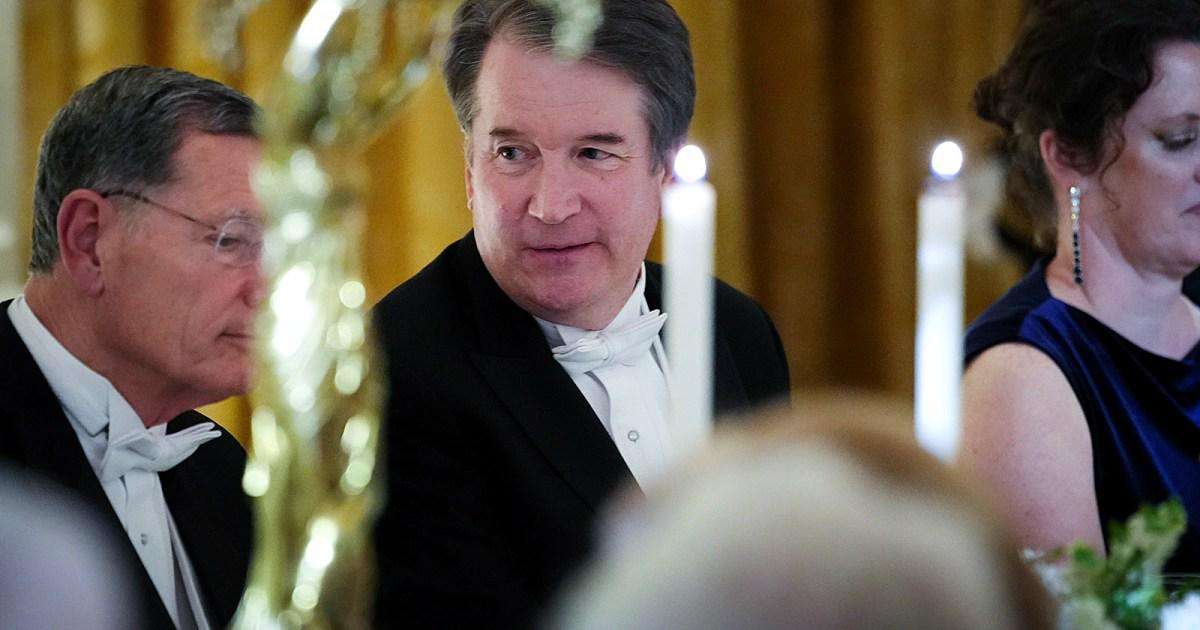 image for Not a good look: All 6 conservative justices attended Trump’s white-tie state dinner