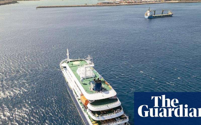 image for Scramble to evacuate two people from cruise ship amid suspected hantavirus outbreak