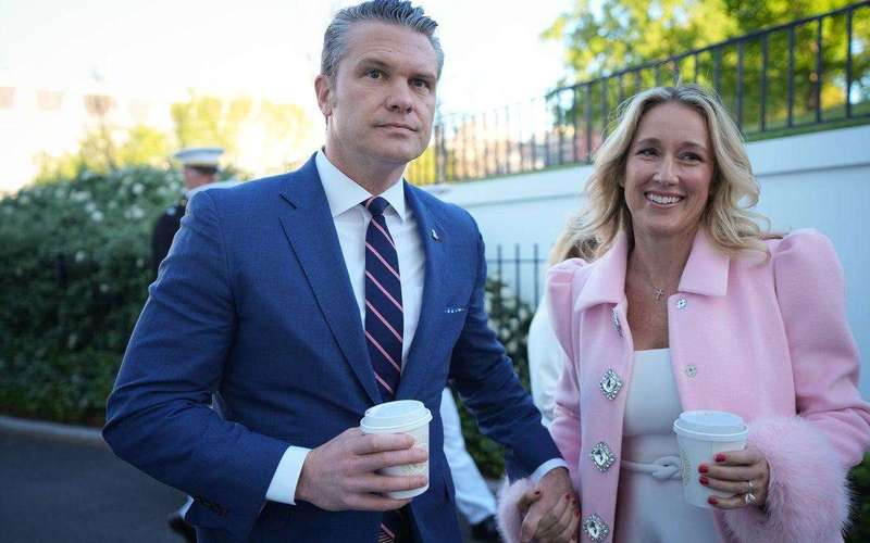 image for Pete Hegseth is now bringing his wife to Pentagon meetings after he ousted top officials: report