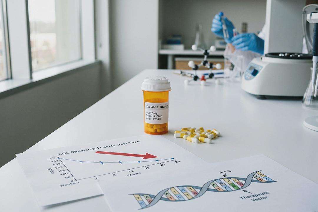 image for Scientists Discover a Way to Silence the Gene That Keeps Cholesterol High, Cutting Bad Cholesterol by 50% Without a Single Statin