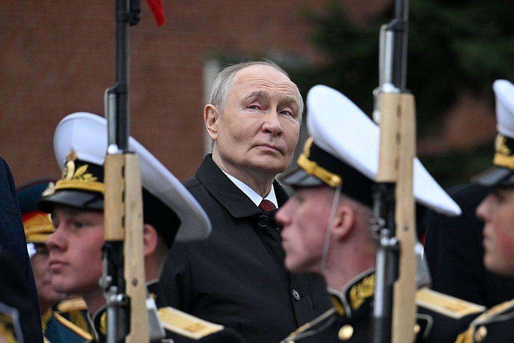 image for 'Victory will be ours,' Putin tells Victory Day parade without any tanks