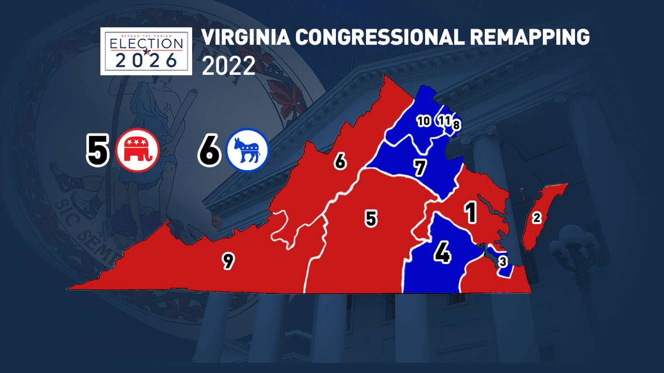 image for Virginia Supreme Court strikes down gerrymandered redistricting plan; Democrats appealing