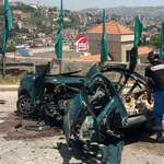 image for [Not OC] Municipality vehicle delivering free bread in the south of Lebanon.