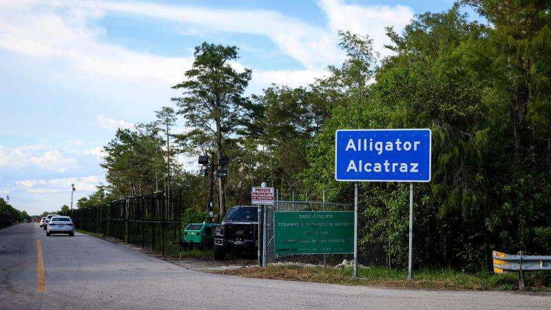 image for ‘Alligator Alcatraz’ detention facility in Florida to close: New York Times