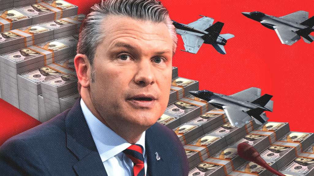image for Pete Hegseth Can't Explain Why America Needs a $1.5 Trillion Military Budget