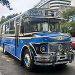 image for [OC] Old school Mercedes Benz  bus in Buenos Aires, Argentina.