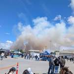 image for 2 f18s crashed Mountain Home Air Force Base Gunfighter Skies Airshow