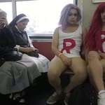 image for Pokémon Team Rocket meets Brides of Christ in a Brazilian subway train