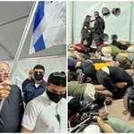 image for Ben Gvir taunts detained Gaza flotilla activists as they kneel on floor with their hands tied