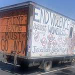 image for [OC] "Trump Regime Must Go Now" Truck | Fry's Grocery Store Parking Lot (Buckeye, AZ.)