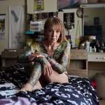 image for [OC] Former yakuza Mako Nishimura, 59, poses in her home in Gifu, Japan