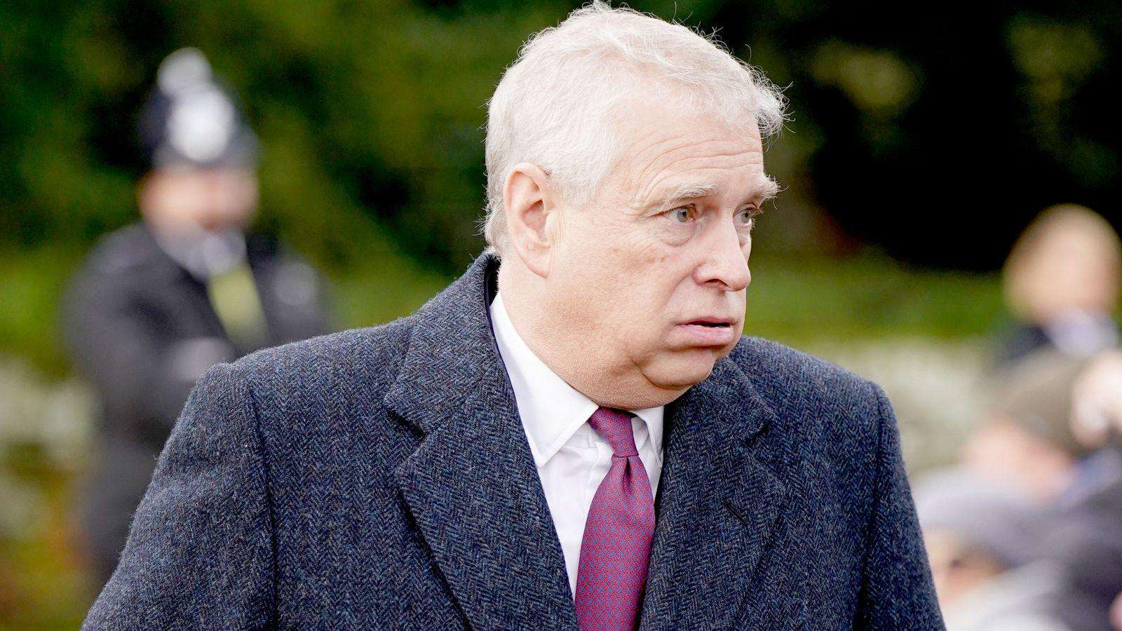 image for Andrew Mountbatten-Windsor investigated over potential sex crimes