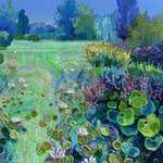 image for I took my children to Monet’s gardens this painting grew from that memory (OC)