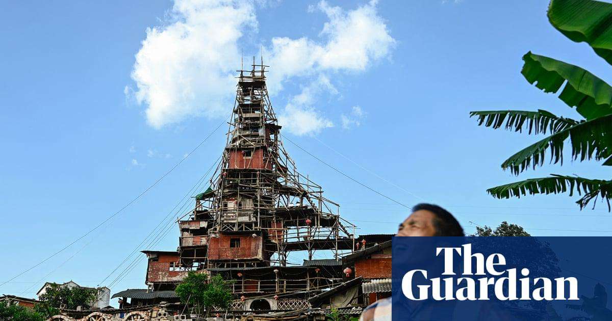 image for Chinese authorities destroy villager’s ramshackle 10-storey Studio Ghibli-esque home
