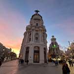 image for [OC] Madrid during sunset feels like I’m walking through a movie set