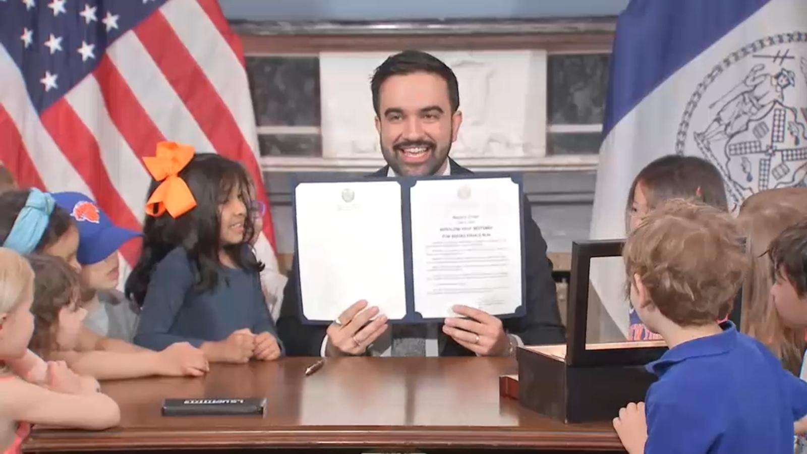 image for Mamdani repeals bedtime for New York City students during Knicks playoffs