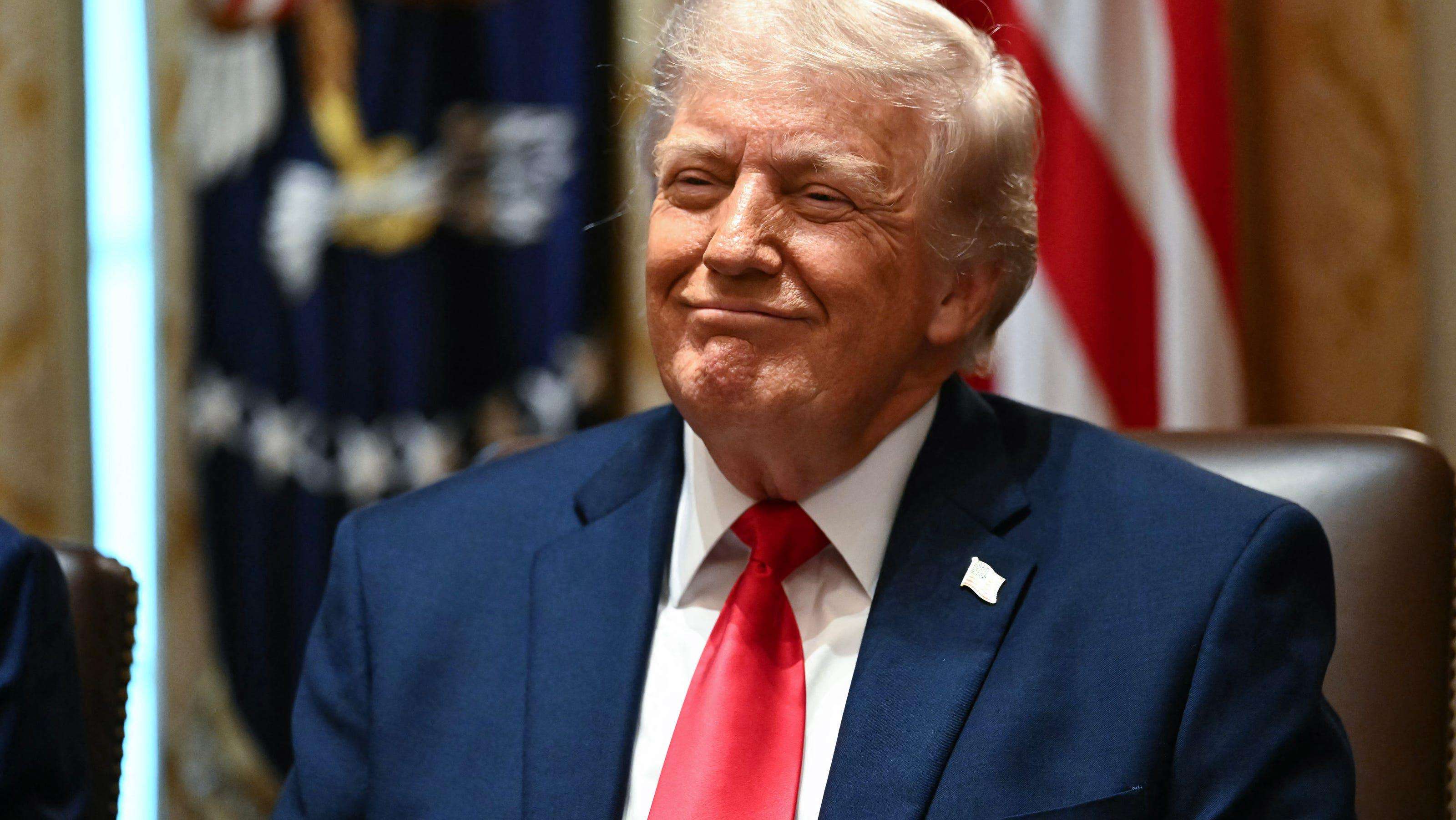 image for Trump says he doesn't care if 'very boring' talks with Iran are over