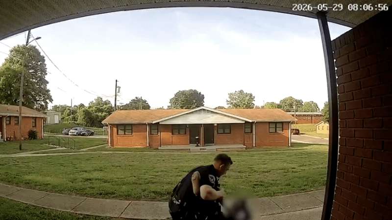 image for North Carolina police officer charged with assault after video shows him repeatedly punching Black woman during arrest