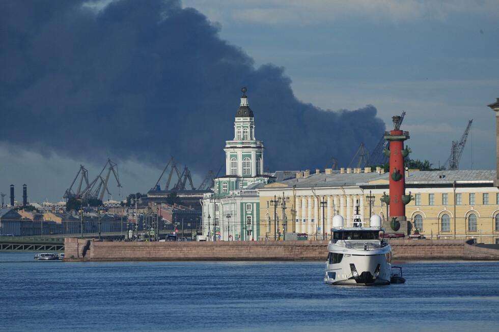 image for Ukrainian drones hit St. Petersburg oil terminal before city hosts Russian economic forum