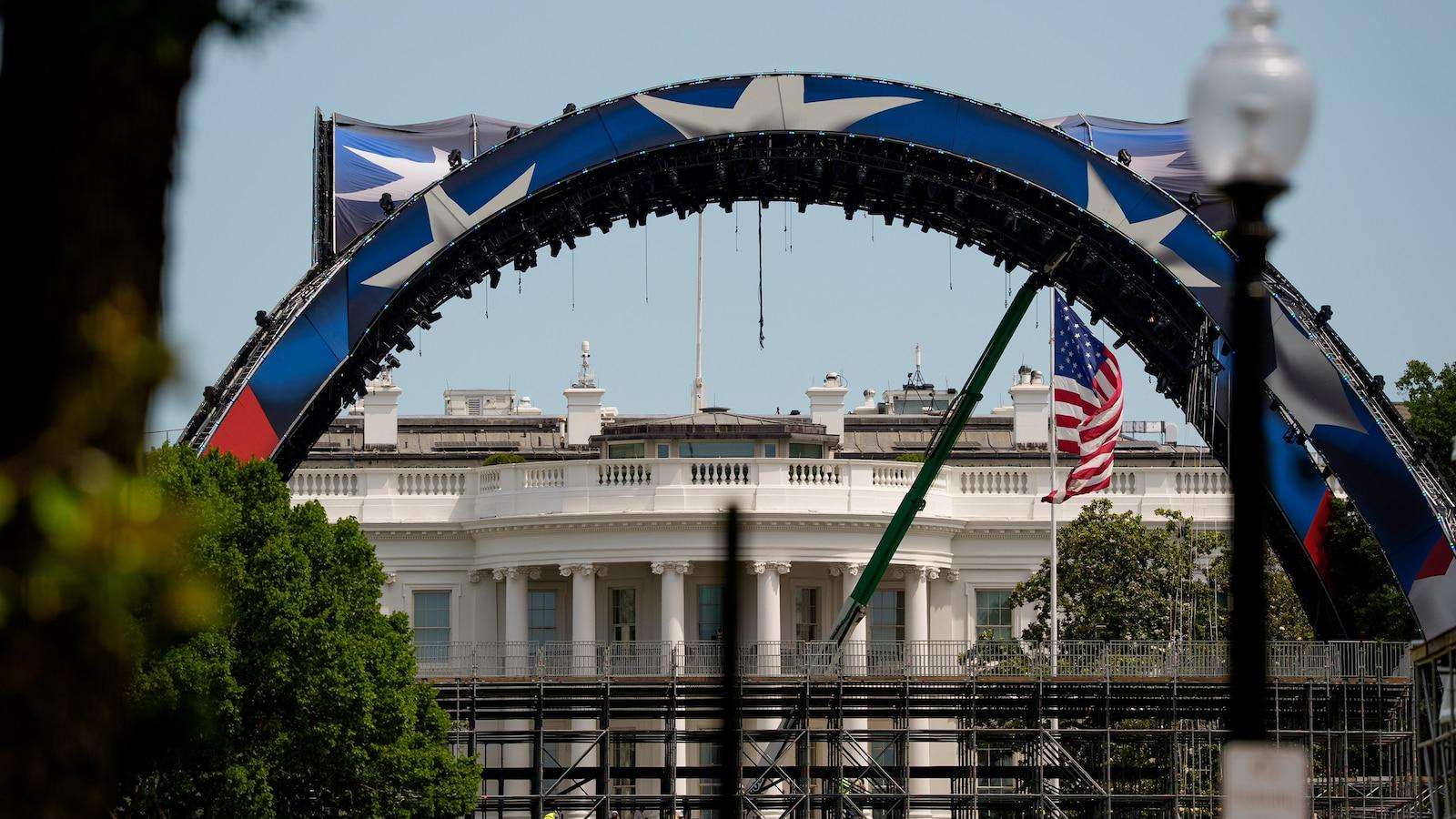 image for 'Maybe we'll never take it down': Trump compares White House UFC arena to Eiffel Tower, says it could be permanent